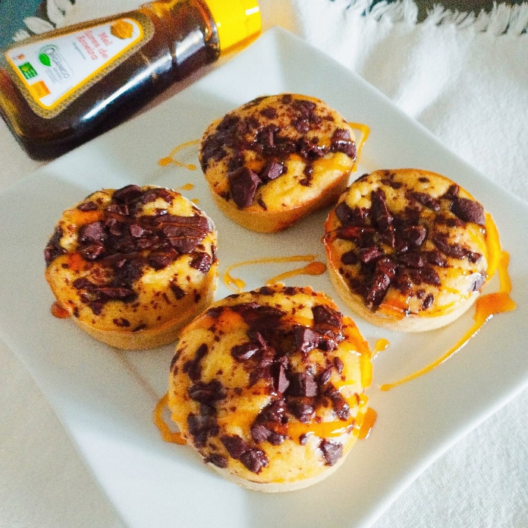 Foto da Muffins Fofinhos com Mel e Chocolate  - receita de Muffins Fofinhos com Mel e Chocolate  no DeliRec