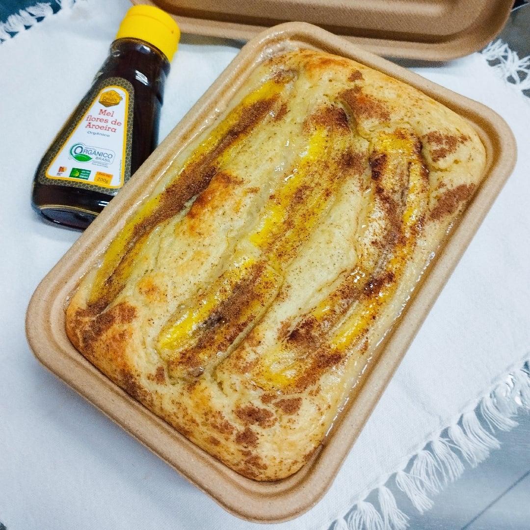 Photo of the Banana Bread with Organic Honey Flores de Aroeira – recipe of Banana Bread with Organic Honey Flores de Aroeira on DeliRec
