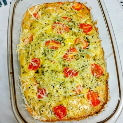 Recipe of Margherita Omelette on the DeliRec recipe website