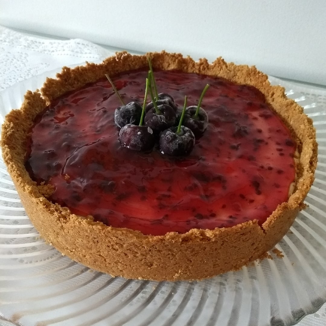 Foto da Cheesecake de frutas vermelhas  - receita de Cheesecake de frutas vermelhas  no DeliRec