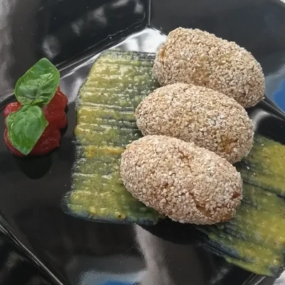 Recipe of Low carb chicken croquette on the DeliRec recipe website