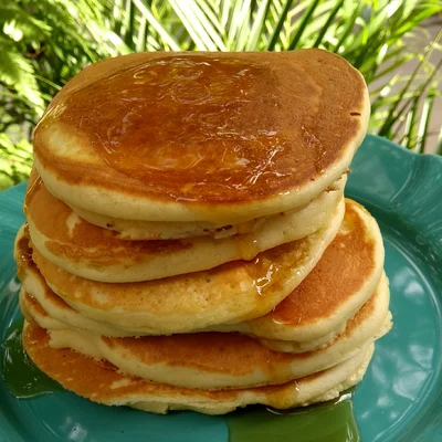 Recipe of American pancake on the DeliRec recipe website