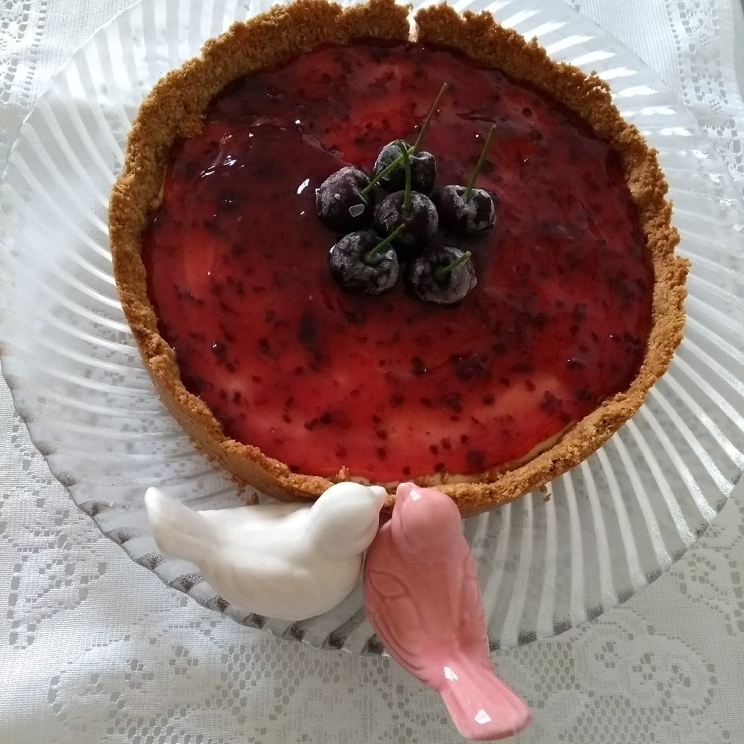 Foto da Cheesecake de frutas vermelhas  - receita de Cheesecake de frutas vermelhas  no DeliRec