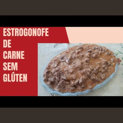 Recipe of Gluten-free BEEF STROGONOFF on the DeliRec recipe website