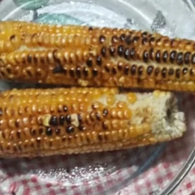 Recipe of roasted green corn on the DeliRec recipe website