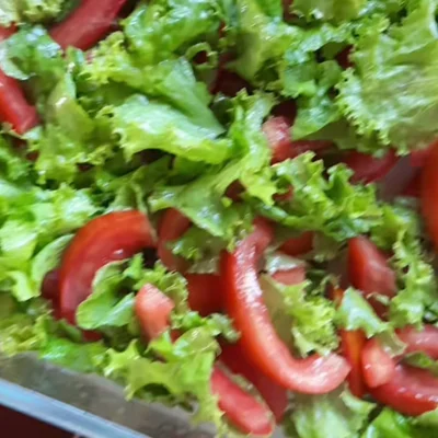 Recipe of Lettuce salad on the DeliRec recipe website