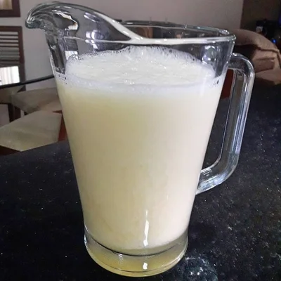 Recipe of melon juice with pineapple on the DeliRec recipe website