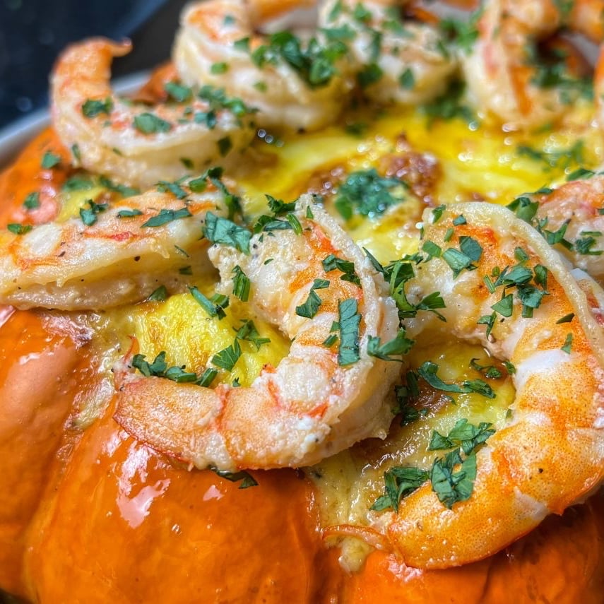 Photo of the Shrimp in Pumpkin – recipe of Shrimp in Pumpkin on DeliRec