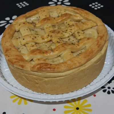 Recipe of Creamy chicken pie on the DeliRec recipe website