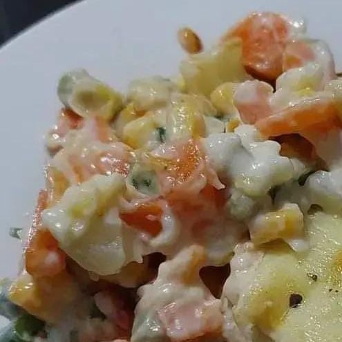 Foto da Salada de requeijão cremoso  - receita de Salada de requeijão cremoso  no DeliRec