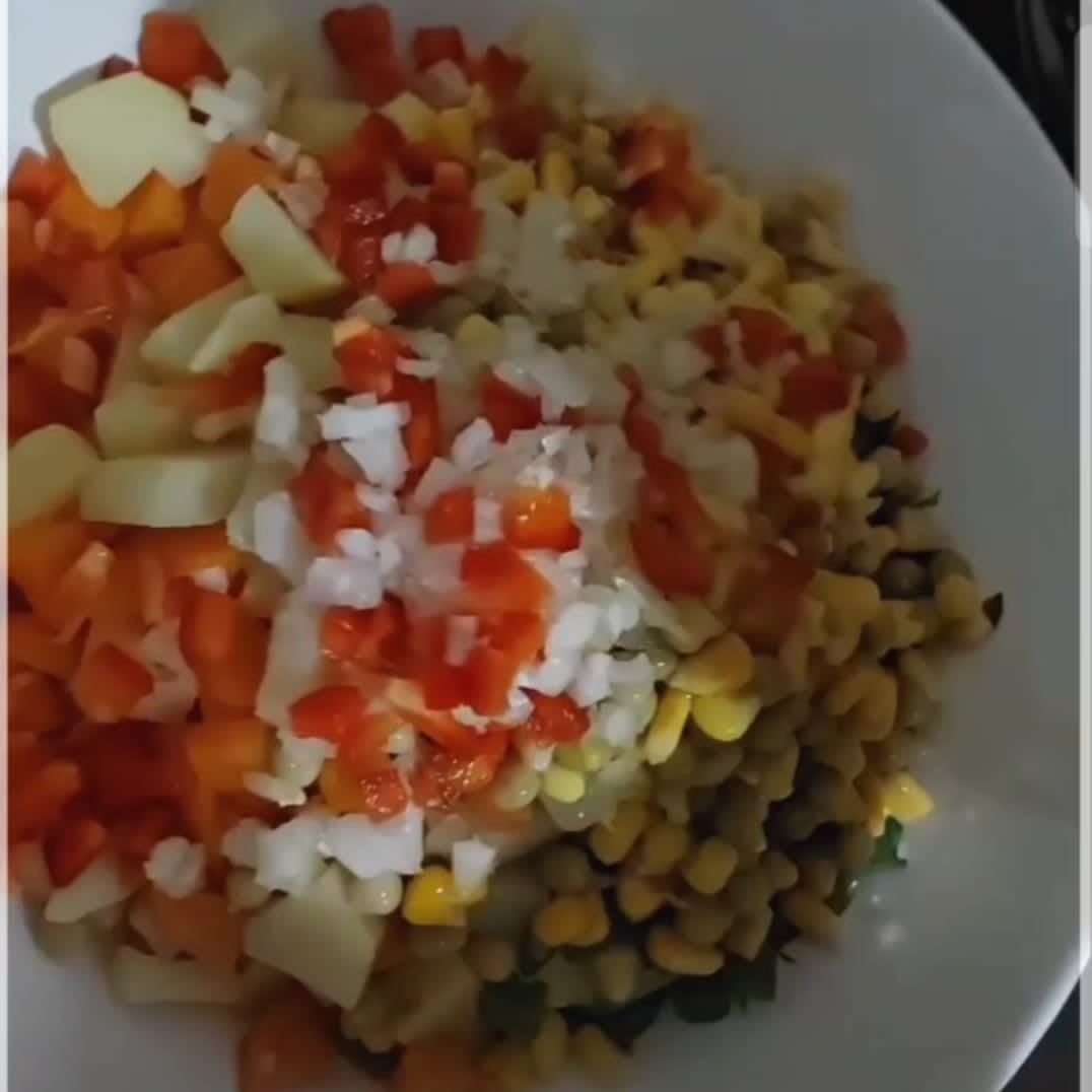 Foto da Salada de requeijão cremoso  - receita de Salada de requeijão cremoso  no DeliRec