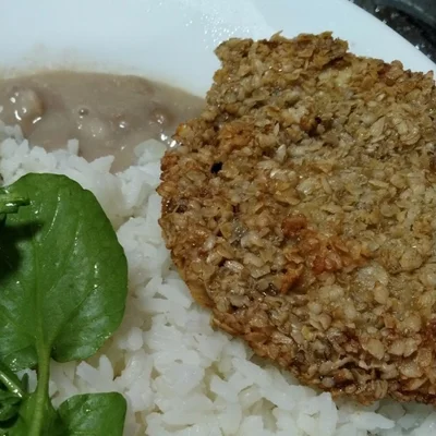 Recipe of Chicken fillet breaded with oatmeal on the DeliRec recipe website