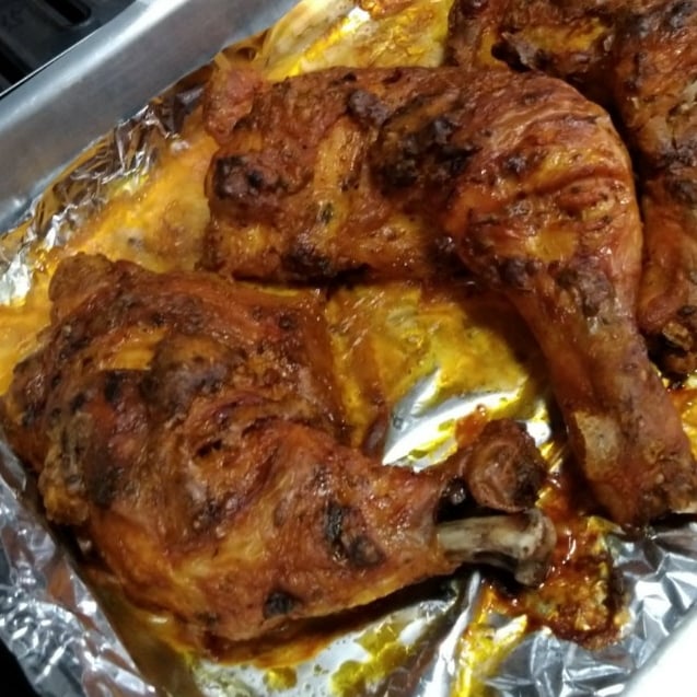 Photo of the Roasted chicken thigh – recipe of Roasted chicken thigh on DeliRec