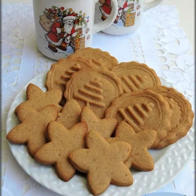 Receta de dulces de navidad de pan de jengibre en el sitio web de recetas de DeliRec