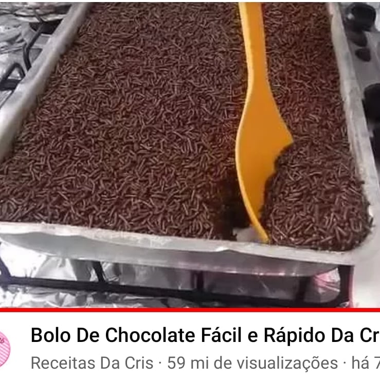 Foto da Bolo de Chocolate Fácil e Rápido da Cris - receita de Bolo de Chocolate Fácil e Rápido da Cris no DeliRec