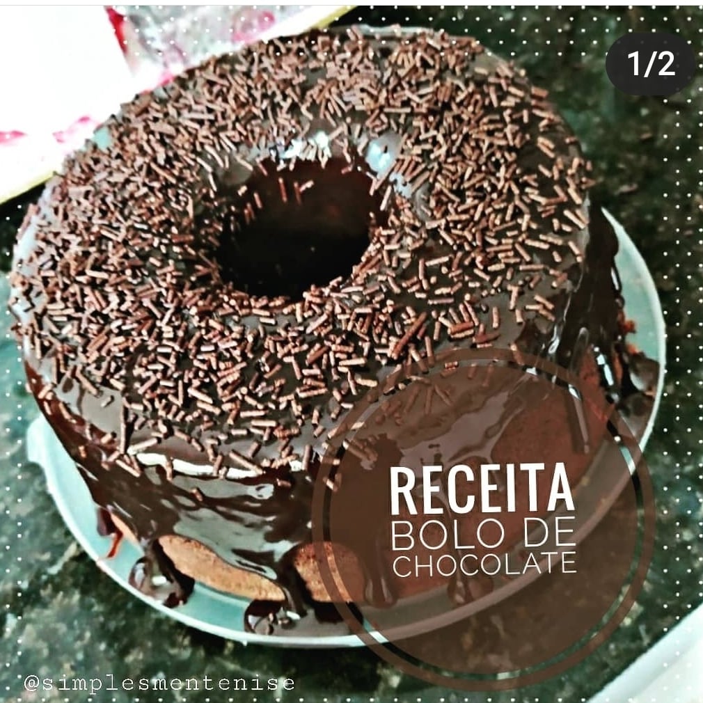 Foto da Bolo de chocolate  - receita de Bolo de chocolate  no DeliRec
