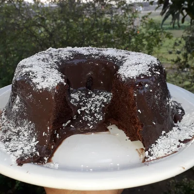 Recipe of Chocolate cake in the electric fryer on the DeliRec recipe website