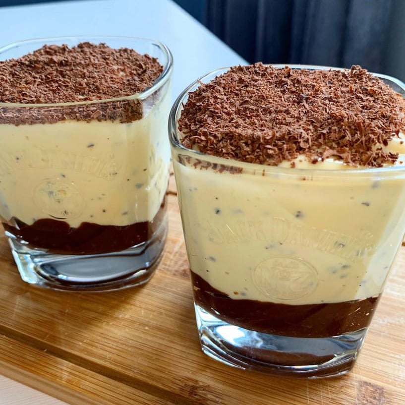 Photo of the Passion fruit mousse with ganache – recipe of Passion fruit mousse with ganache on DeliRec