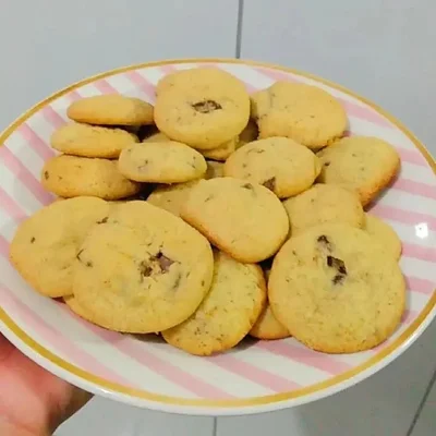 Recipe of cookies with chocolate on the DeliRec recipe website