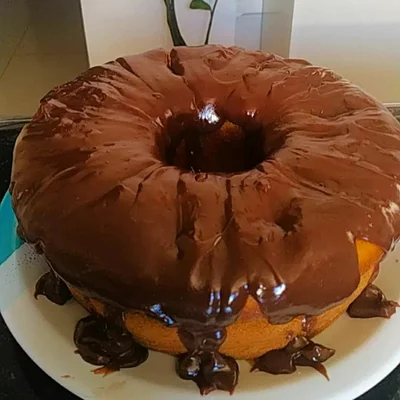Recipe of Carrot cake with chocolate on the DeliRec recipe website
