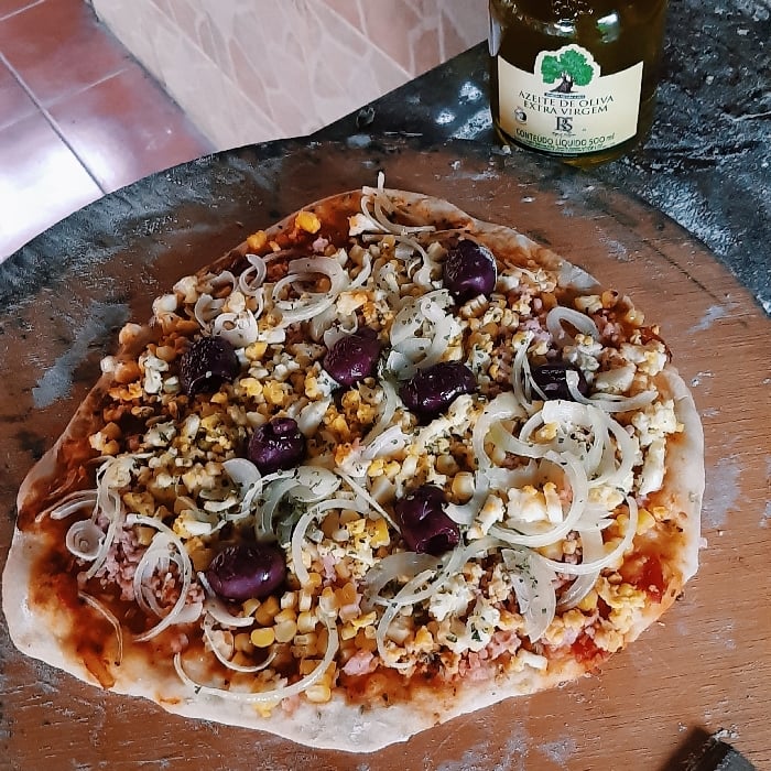 Photo of the Portuguese pizza – recipe of Portuguese pizza on DeliRec