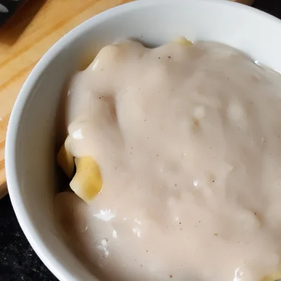 Recipe of white sauce without milk on the DeliRec recipe website