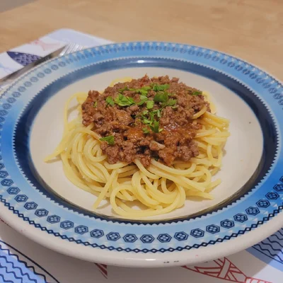 Receita de Espaguete a bolonhesa  no site de receitas DeliRec