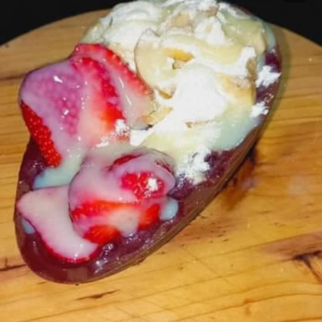 Photo of the Acai in chocolate egg with fruit – recipe of Acai in chocolate egg with fruit on DeliRec
