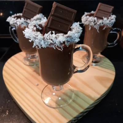Recipe of Gourmet hot chocolate on the DeliRec recipe website