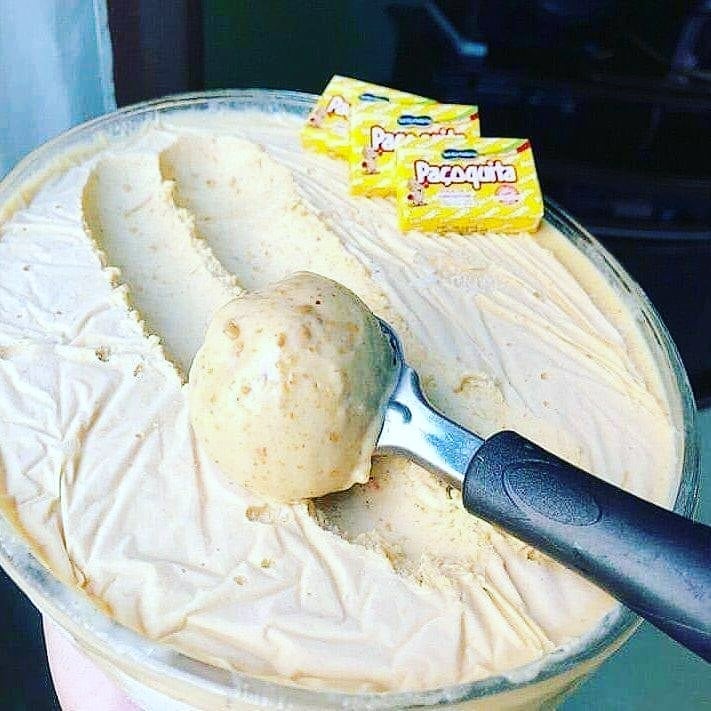 Photo of the paçoca ice cream – recipe of paçoca ice cream on DeliRec