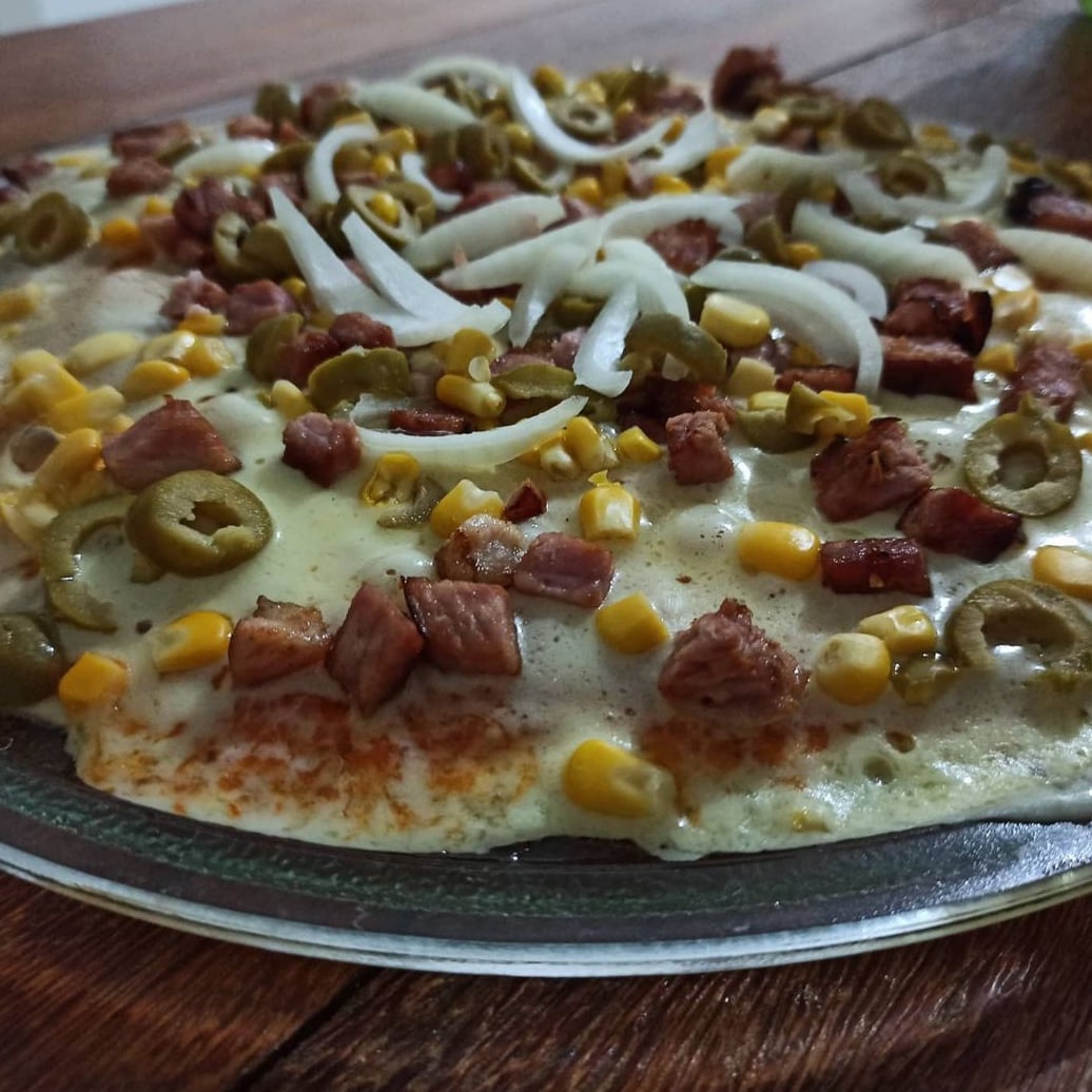 Photo of the quick microwave pizza – recipe of quick microwave pizza on DeliRec
