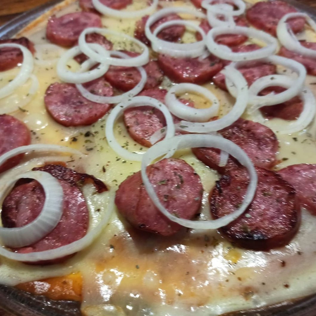 Foto da Pizza rápida de microondas - receita de Pizza rápida de microondas no DeliRec