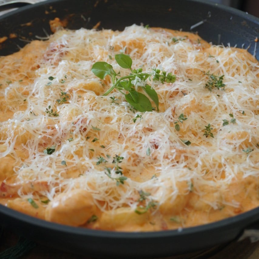 Photo of the Gnocchi with pepperoni sauce – recipe of Gnocchi with pepperoni sauce on DeliRec