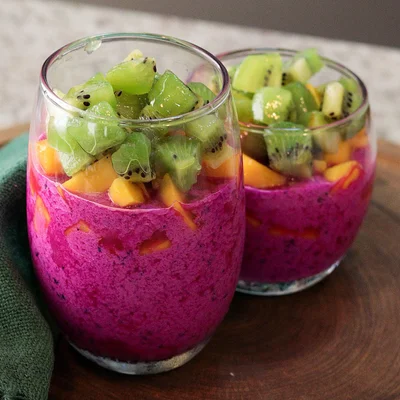 Recipe of pitaya smoothie on the DeliRec recipe website