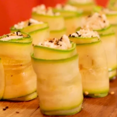 Recipe of zucchini roll on the DeliRec recipe website