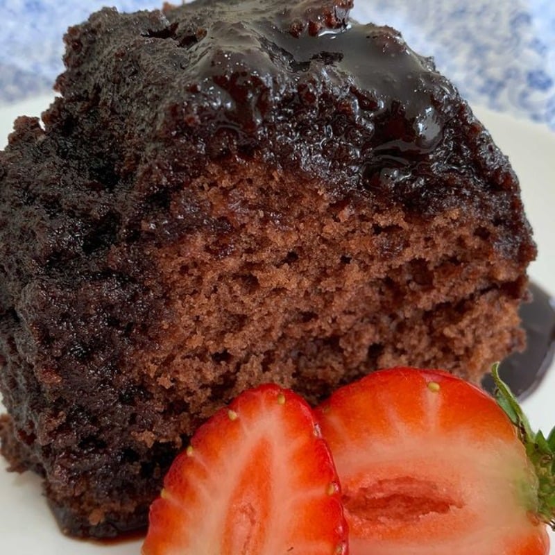 Photo of the Baked chocolate cake with syrup – recipe of Baked chocolate cake with syrup on DeliRec