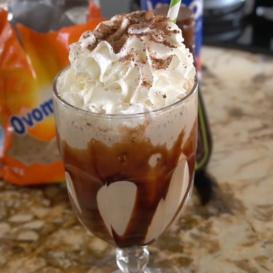 Photo of the Ovomaltine milkshake – recipe of Ovomaltine milkshake on DeliRec