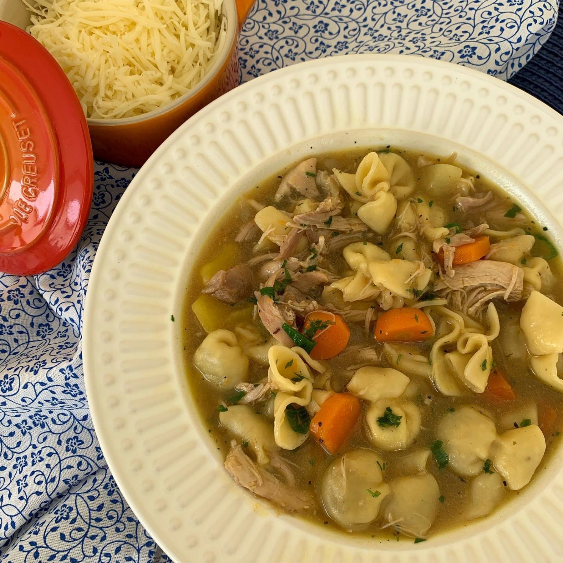 Photo of the Sopa de capeleti – recipe of Sopa de capeleti on DeliRec