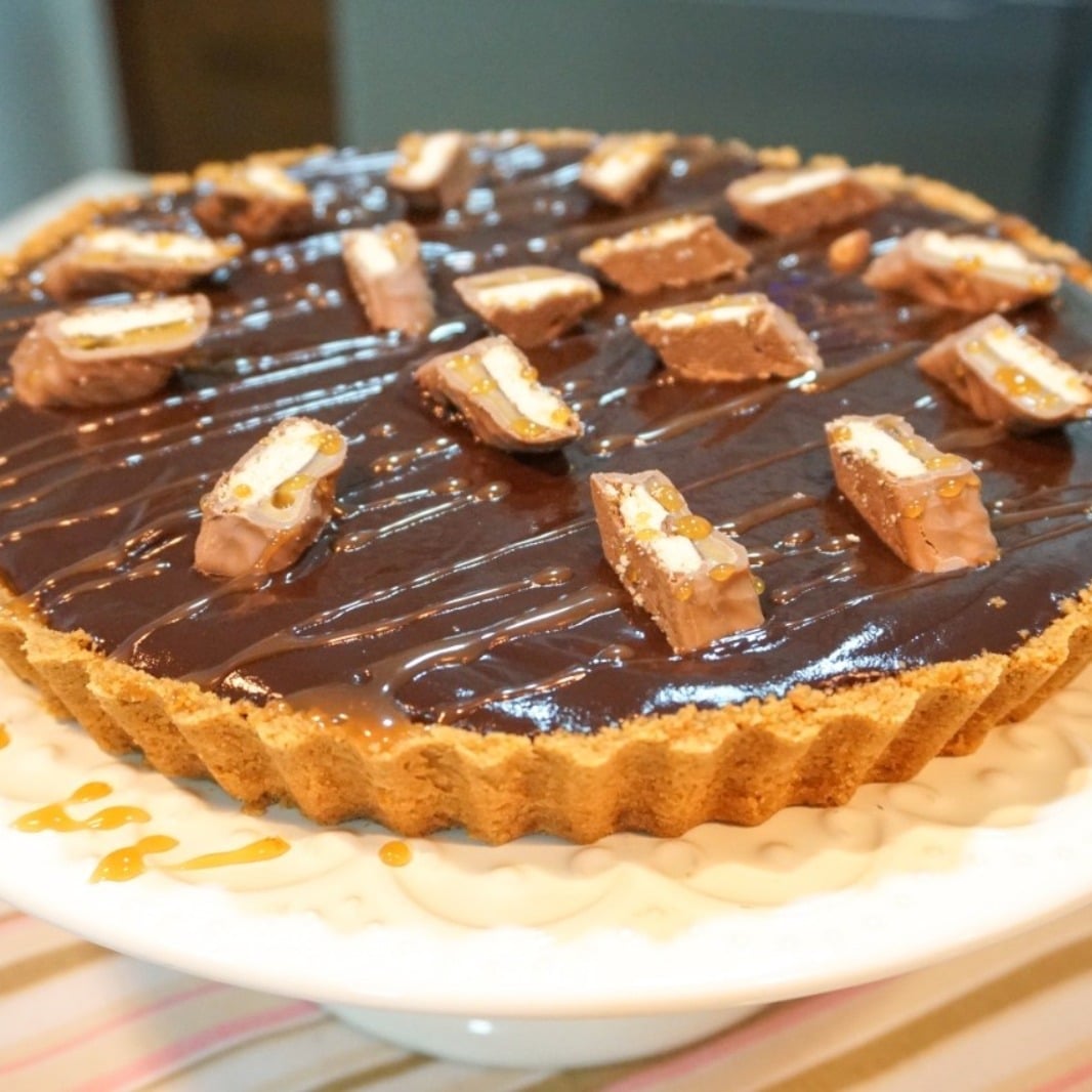 Photo of the Twix pie – recipe of Twix pie on DeliRec