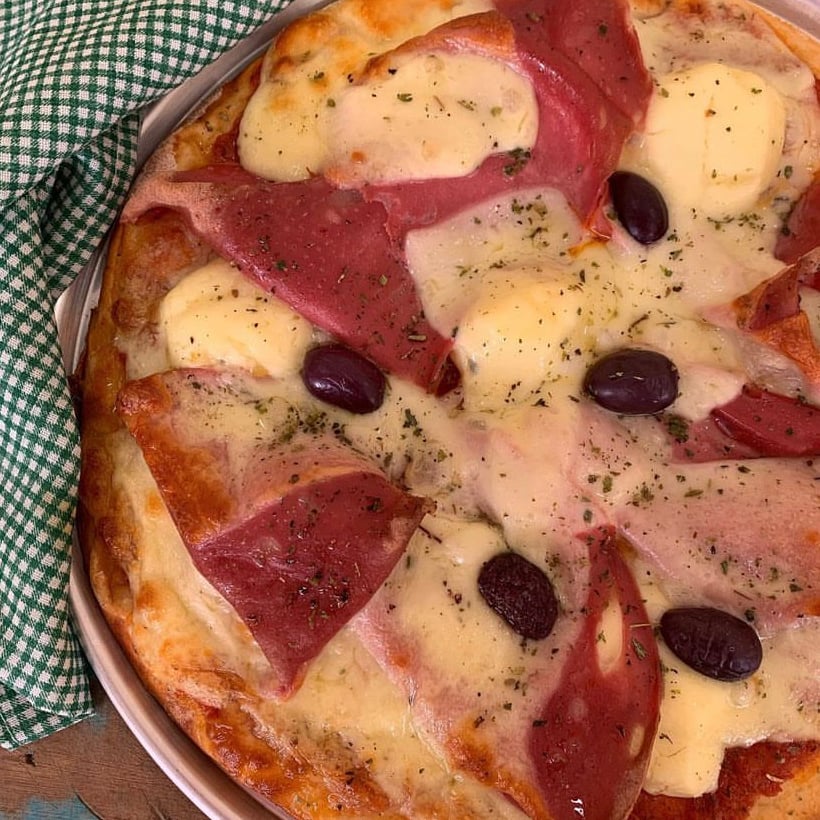 Photo of the bologna pizza – recipe of bologna pizza on DeliRec