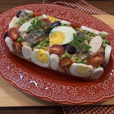 Recipe of sardine couscous on the DeliRec recipe website
