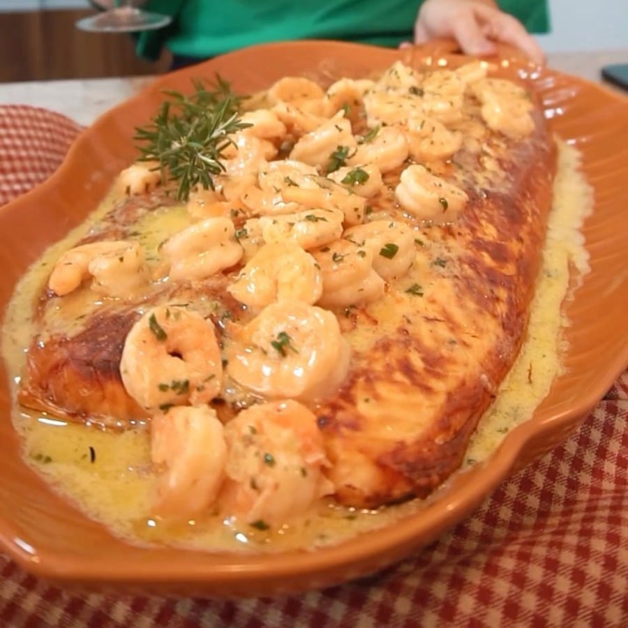Photo of the Shrimp with champagne sauce – recipe of Shrimp with champagne sauce on DeliRec