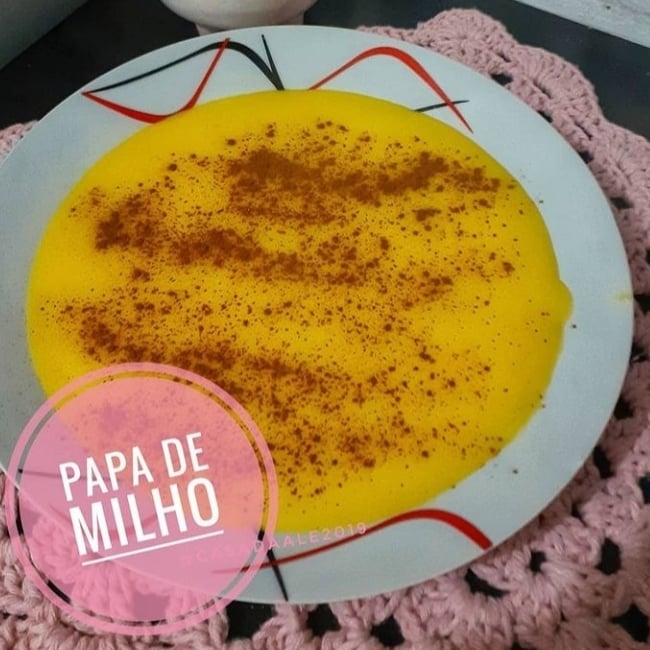 Photo of the green corn porridge – recipe of green corn porridge on DeliRec
