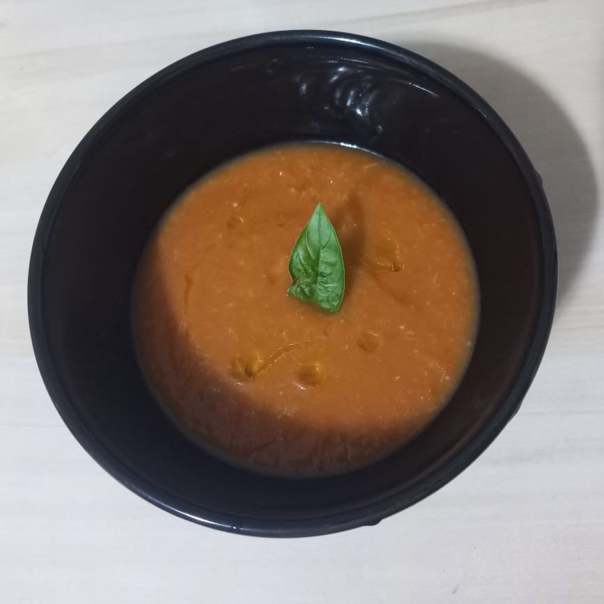 Foto da Sopa de tomate refrescante  - receita de Sopa de tomate refrescante  no DeliRec