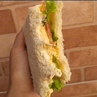 Recipe of Natural chicken sandwich on the DeliRec recipe website