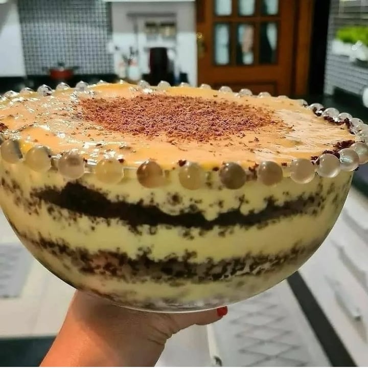 Photo of the CHOCOLATE CAKE WITH PASSION FRUIT FILLING IN THE CUP – recipe of CHOCOLATE CAKE WITH PASSION FRUIT FILLING IN THE CUP on DeliRec