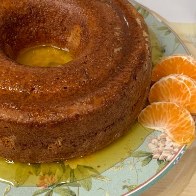 Recipe of Tangerine Cake on the DeliRec recipe website