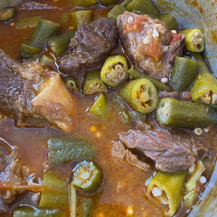 Photo of the Meat With Okra – recipe of Meat With Okra on DeliRec