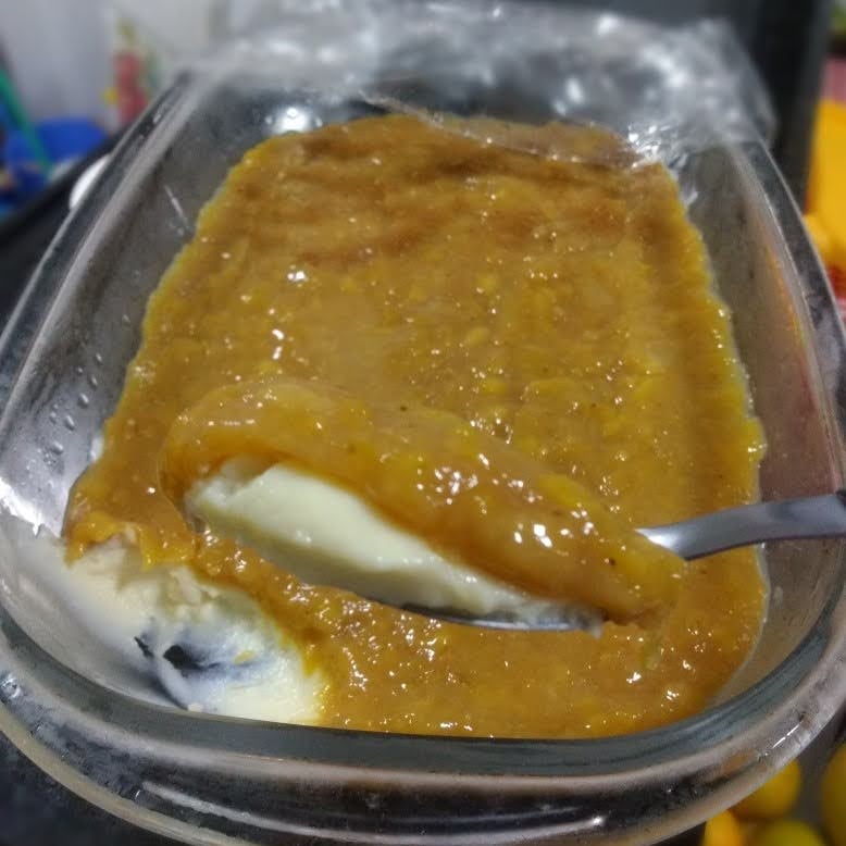Photo of the Caramelized banana jam with vanilla cream – recipe of Caramelized banana jam with vanilla cream on DeliRec