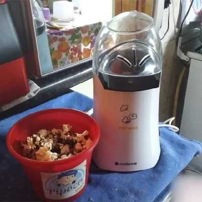 Recipe of Popcorn with Chocolate Sauce on the DeliRec recipe website